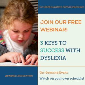 Join our free webinar! 3 Keys to success with Dyslexia (3)